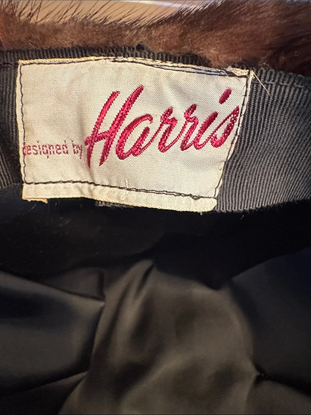 Women's Brown Fur Bucket Hat